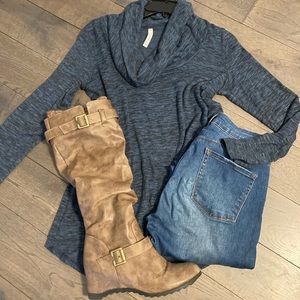 Gilli Cowl Neck long sleeve top